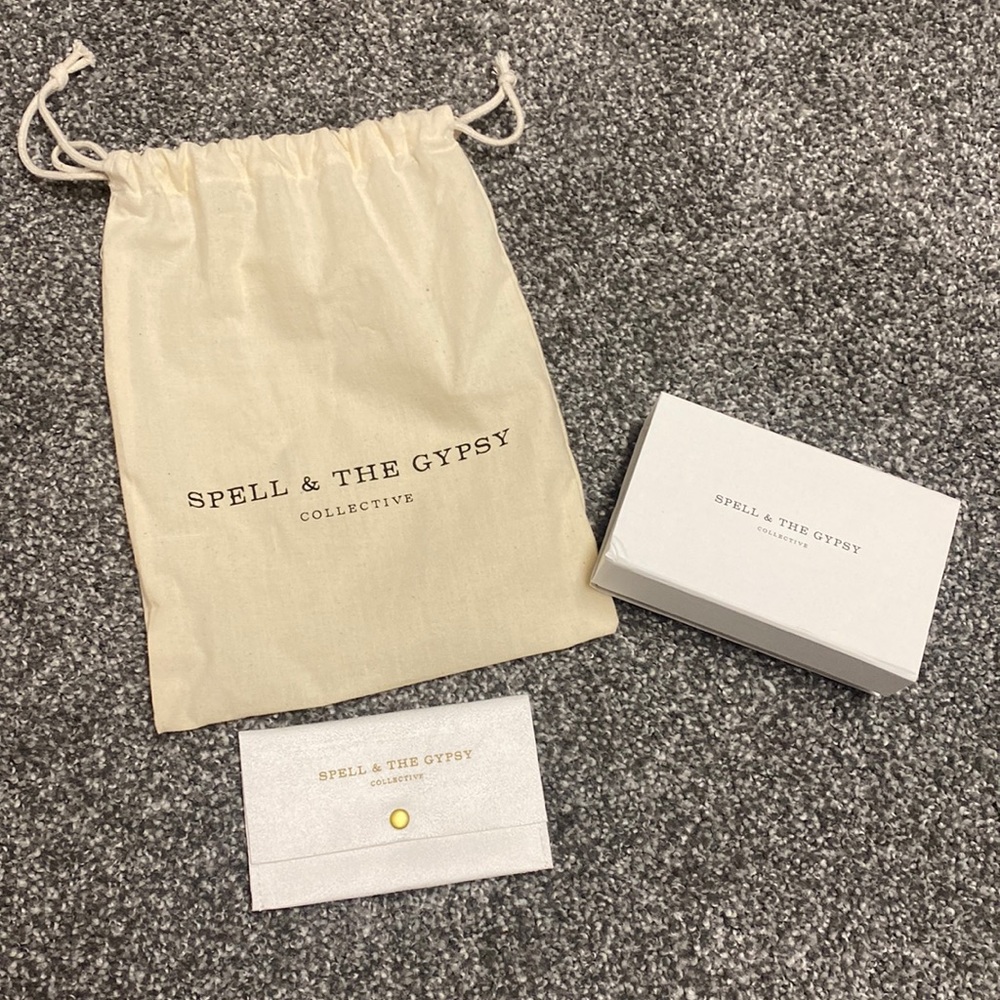 Spell and the Gypsy Jewelry Box, Pouch and Dust Bag
